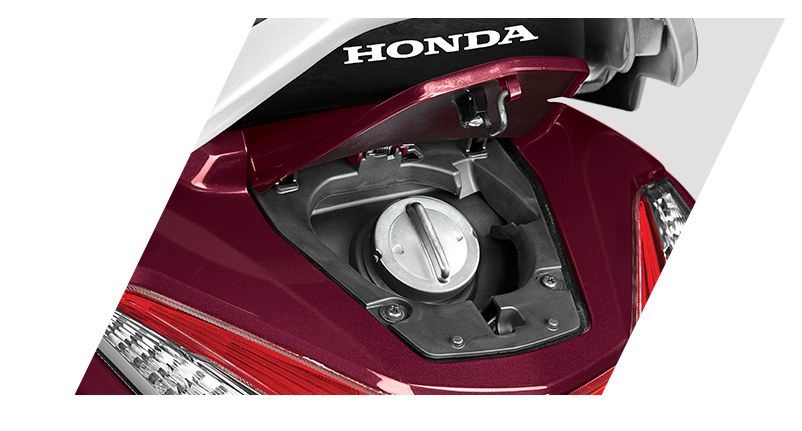 Planet Honda - DOUBLE LID EXTERNAL FUEL FILL