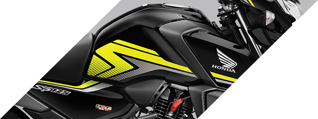 Planet Honda - SP 125 BS6 Aggressive_tank_design_with_edgy_graphics 